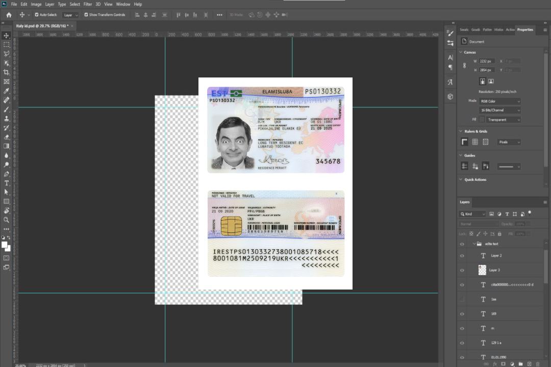 Permis de séjour en Estonie 2020-présent template Permis de séjour en Estonie 2020-présent template